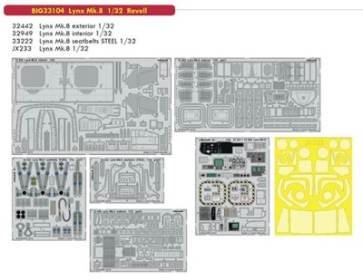 Eduard BIG33104 1/32 Lynx Mk.8 (REV)