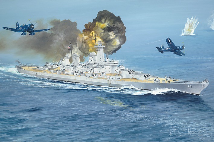 Trumpeter 05373 Американский линкор BB-68 «Ohio» 1/350