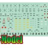HGW 248006 P-47 Thunderbolt STENCILS декаль 1/48