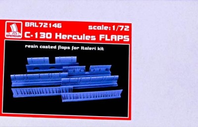 Brengun BRL72146 C-130 Hercules FLAPS - resin set (ITAL) 1/72