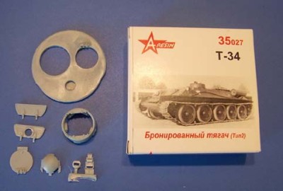 A-resin 35027 Т-34 Бронированный тягач (тип2) 1/35