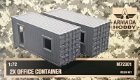 Armada Hobby M72301 Office Container - 2 pcs. (resin kit) 1/72