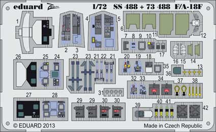 Eduard SS488 F/A-18F S.A.