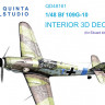 Quinta studio QD48161 Bf 109G-10 (Eduard) 1/48