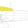 Eduard EX934 Mask A6M2-N Rufe TFace (EDU) 1/48