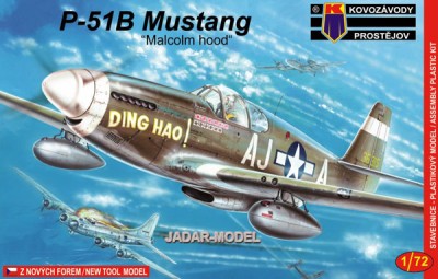 Kovozavody Prostejov 72030 P-51B Mustang - &quot;Malcolm hood&quot; 1/72