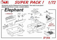 CMK 906 Elephant for trup. Set (2032,2034) 1/72