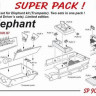 CMK 906 Elephant for trup. Set (2032,2034) 1/72