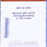 Quickboost QB32206 Bucker Bu 131 string bending (ICM) 1/32