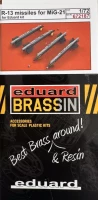 Eduard 672187 BRASSIN R-13M missiles for MiG-21 1/72
