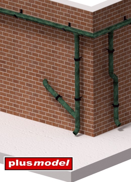 Plusmodel M-606 Roof gutters (37 parts, 3D Print) 1/35