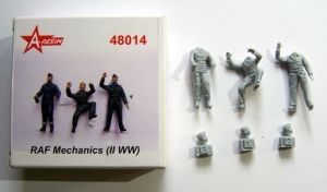 A-resin 48014 RAF Mechanics (II WW) 1/48