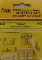 CMK 2032 Elephant Driver's Set (TRUMP) 1/72