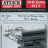 Attack Hobby RE72343 Exterior set Pzkpw 35 (t) - 1941- Russia 1/72