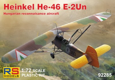 Rs Model 92285 Heinkel He-46 E-2Un (4x Hungary) 1/72