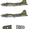 Eduard EX1170 Mask B-17F US nat.insignia&code letters (REV) 1/48