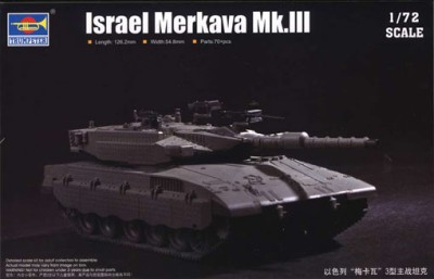 Trumpeter 07103 Танк Israel Merkava Mk.III 1/72