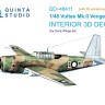 Quinta studio QD+48411 Vultee Mk.II Vengeance (Dora Wings) (с 3D-печатными деталями) 1/48