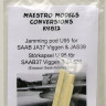 Maestro Models MMCK-4812 1/48 SAAB JA37 Viggen& JAS39 - Jamming pod U95