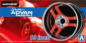 Aoshima 054604 Super Advan Racing Ver.2 19 Inch 1:24