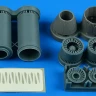 Aires 7398 F-14D Tomcat exhaust nozzles - varied (TAM) 1/72