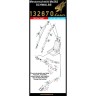 HGW 132670 Seatbelts Me 262 Schwalbe (laser) 1/32