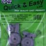 CMK Q48273 Ju-88A-1/5/C-2/4 early main&tail wheels (ICM) 1/48