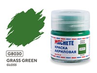 Machete G8030 Краска акриловая Grass green (Зеленый, глянцевый) 10 мл.