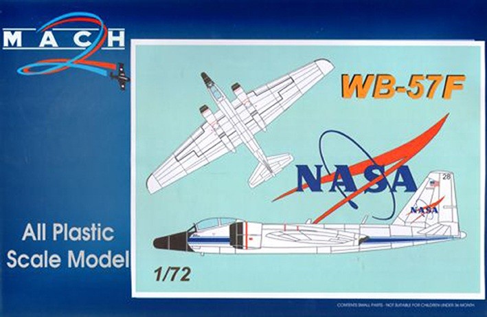 Mach 2 MACH7263 Martin WB-57F NASA 1/72