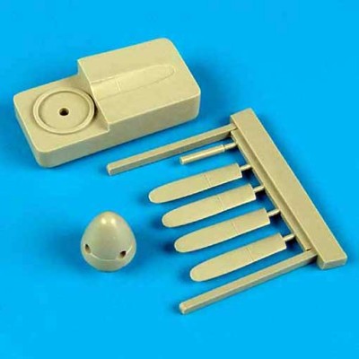 QuickBoost QB72292 P-51B/C/D propeler w/tool 1/72