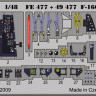 Eduard FE477 F-16C Barak interior S.A. KIN