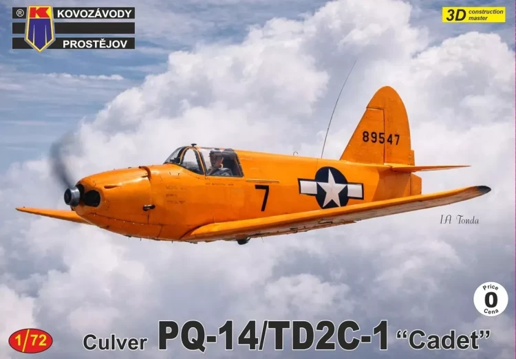 Kovozavody Prostejov 72544 Culver PQ-14/TD2C-1 'Cadet' (4x camo) 1/72