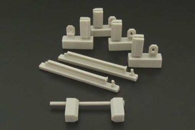 Brengun BRL72093 US Navy wheel chocks (modern) 1/72