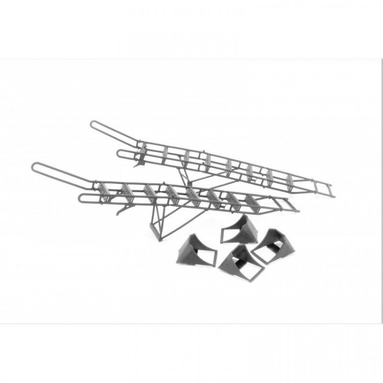 Lp Models 72034 Su-27 Ladder (late)+Chocks+Service Ladder 1/72