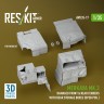 Reskit AVU35017 Merkava Mk.3 damag.front&rear fend. w/ boxes 1/35