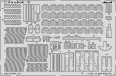 Eduard 321018 SET A-20J/K (HKM) 1/32