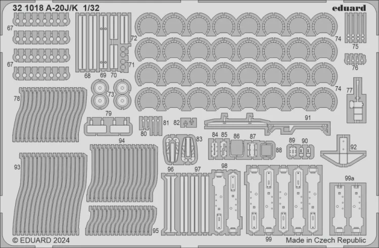 Eduard 321018 SET A-20J/K (HKM) 1/32