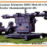 Bronco CB35103 German telemeter KDO MOD 40 w/ SDANH 52 TRAILER 1/35