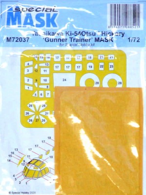 Special Hobby M72037 Mask for Tachikawa Ki-54 Otsu/Hickory (SP.H.) 1/72