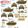 Star Decals 72-A1133 Wiking # 5.5. SS-Wiking in Caucasus 1942-43.Pz III Ausf.J short gun, Pz III Ausf.J long gun and Pz III Ausf.N.Plus generic turret numbers 0-1-2-3-4-5 1/72