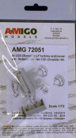 Amigo Models AMG 72051 AI-222-25 engine LP turbine for Yak-130 (ZVE) 1/72