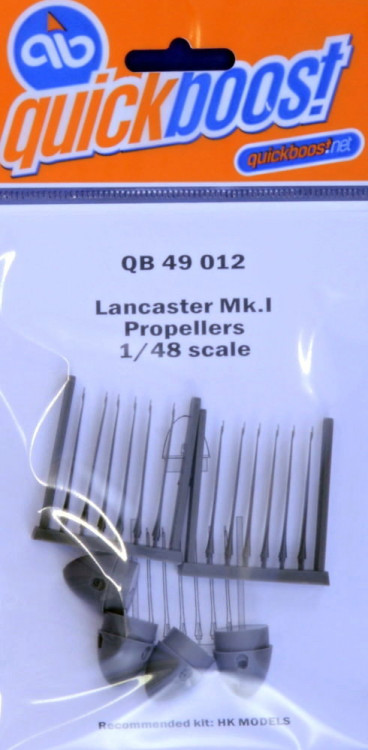 Quickboost QB49 012 Lancaster Mk.I propellers (HK MOD.) 1/48