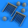 QuickBoost QB49012 Lancaster Mk.I propellers (HK MOD.) 1/48