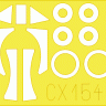 Eduard CX154 Fw 190 blown canopy 1/72 HAS