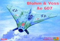Rs Model 92246 1/72 Blohm & Voss Ae 607 (4x alternate markings)