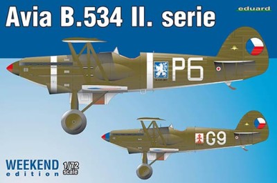 Eduard 07448 B-534 II. Serie 1/72