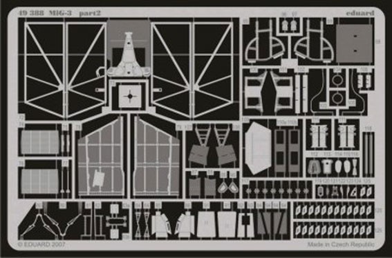 Eduard 49388 MiG-3 (TRU) фототравление (распродажа)