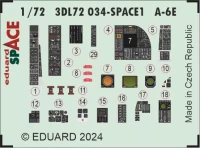Eduard 3DL72034 BRASSIN A-6E SPACE (TRUMP) 1/72