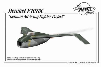 Planet Models PLT192 Heinkel P.1078C „German All-Wing Fighter Proj 1/72