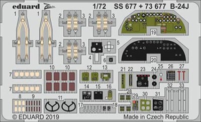 Eduard SS677 1/72 B-24J (HAS) (распродажа)